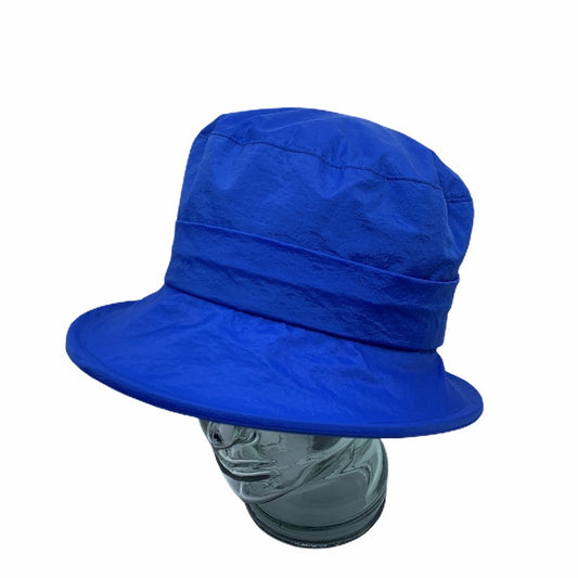 Choisir chapeau de pluie femme, chapeau imperméable bleu livré en 48h!