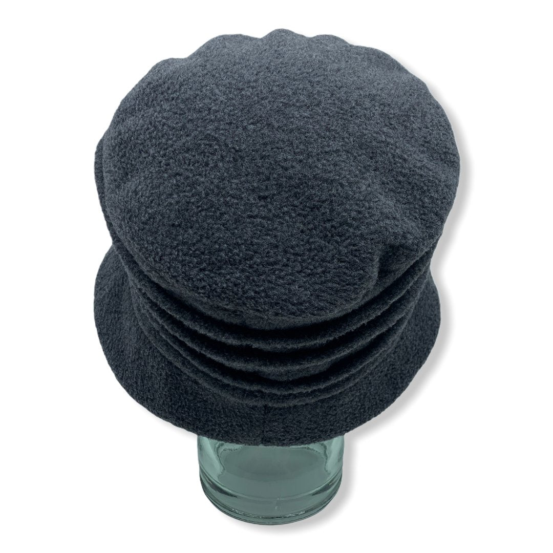 Chapeau en polar | 3 plis | Femme | Chapeaux | Genevieve Dostaler | Fabriqué au Canada