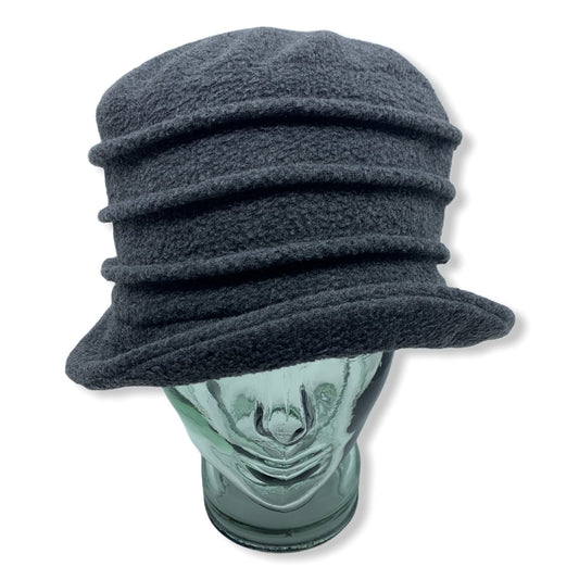Chapeau en polar | 3 plis | Femme | Chapeaux | Genevieve Dostaler | Fabriqué au Canada
