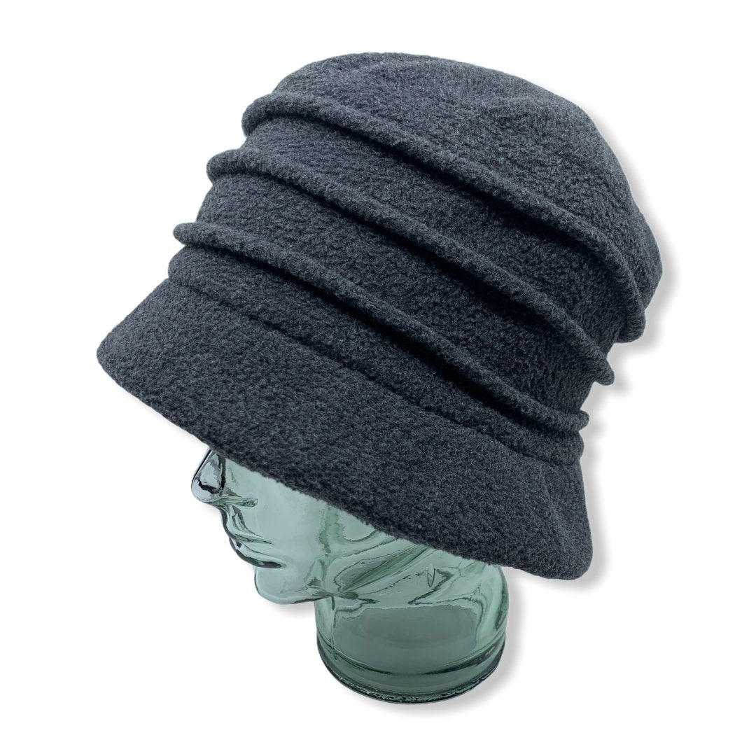 Chapeau en polar | 3 plis | Femme | Chapeaux | Genevieve Dostaler | Fabriqué au Canada