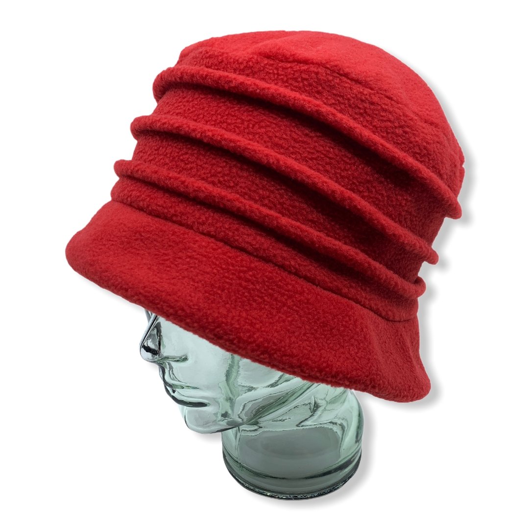Chapeau en polar | 3 plis | Femme | Chapeaux | Genevieve Dostaler | Fabriqué au Canada