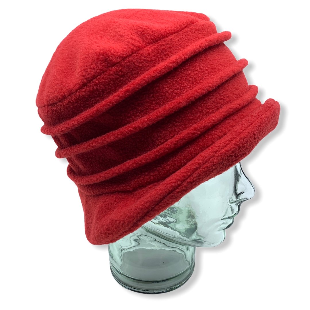 Chapeau en polar | 3 plis | Femme | Chapeaux | Genevieve Dostaler | Fabriqué au Canada