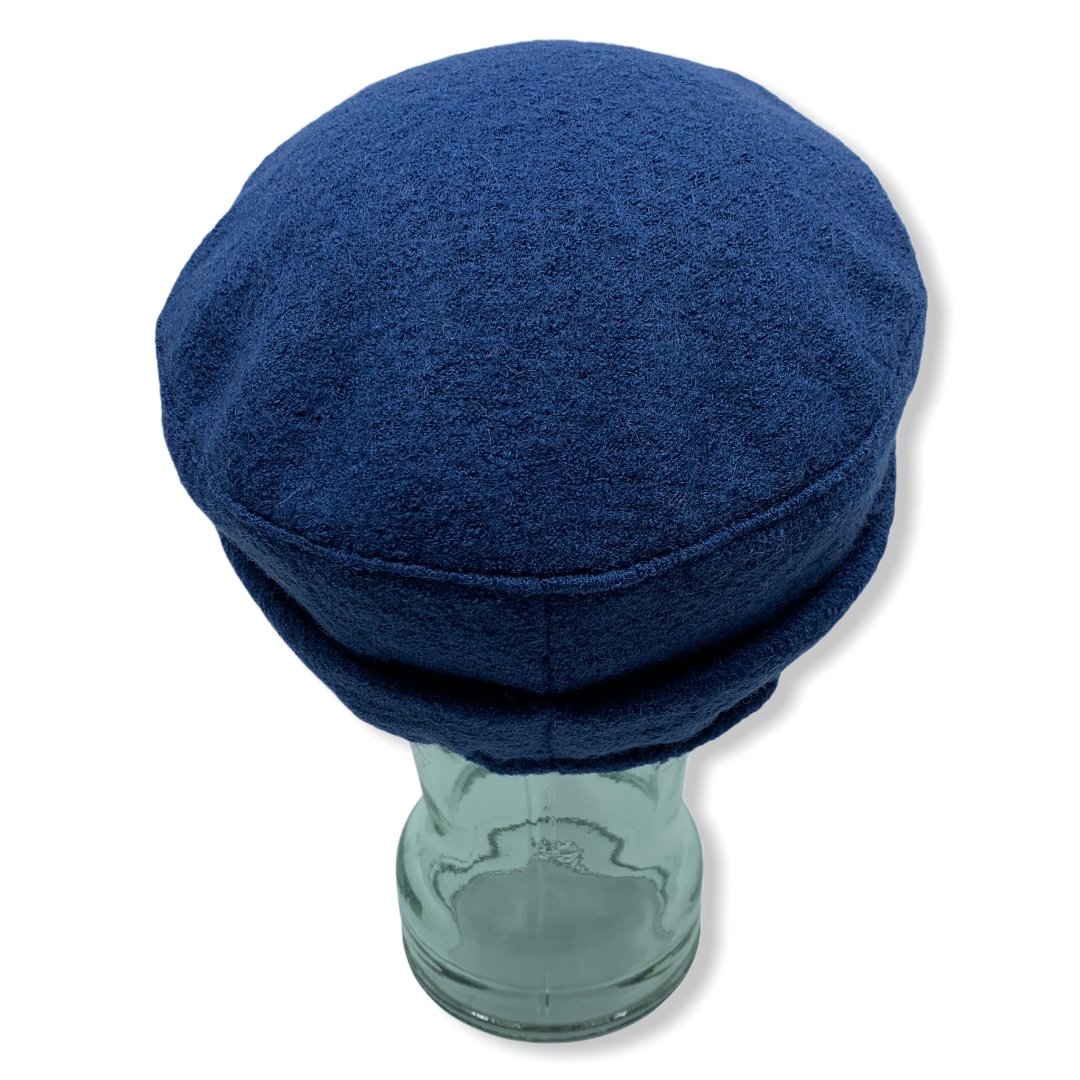 Casquette d'hiver bleu | laine Bouillie | Fabriqué au Canada | Chapeaux | Montreal | Genevieve Dostaler